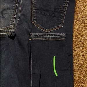 American Eagle Outfitters Men's Deep Indigo Relaxed Jeans